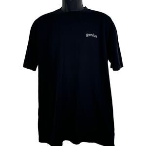 Genius‎ Black Mens Tee Size XL